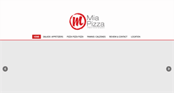 Desktop Screenshot of miapizza.net
