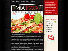 Tablet Screenshot of miapizza.pl